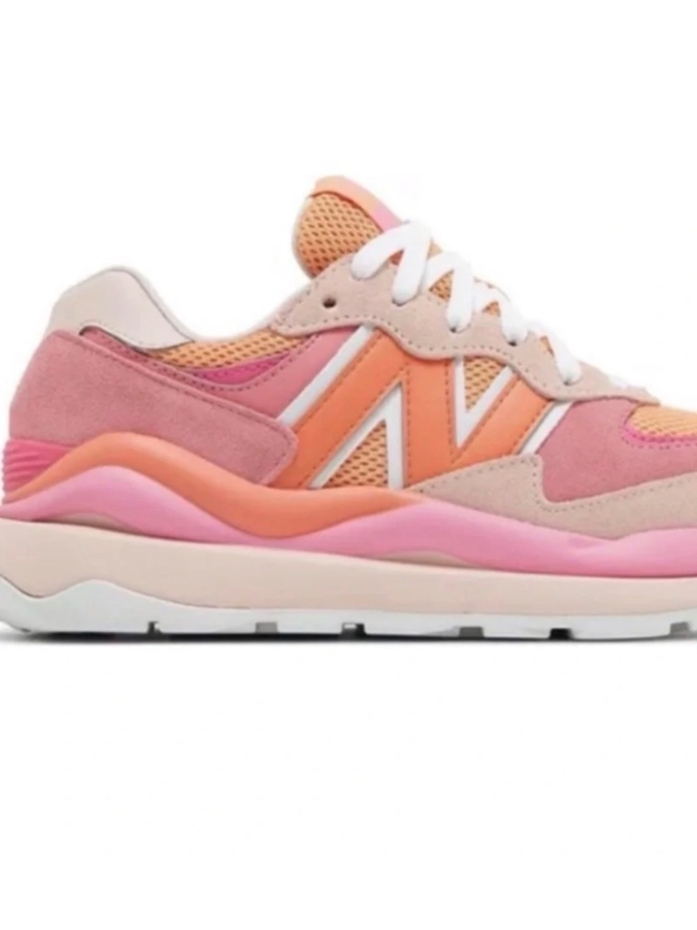 New Balance PINK & ORANGE 57/40 Sneakers - 6.5
